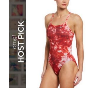 NIKE Swimsuit Hydrastrong Tie Dye Crossback *HOST PICK*